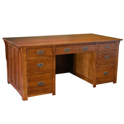 Mccrea 72 " Wide 7 Solid Wood Lateral Filing Cabinet