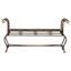 Banc de jardin en fer Beelu-15477481