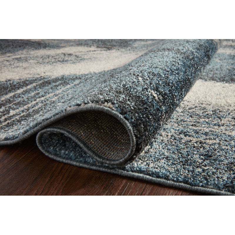 Abstract Indoor Rug, Rectangle 2'7" x 4'