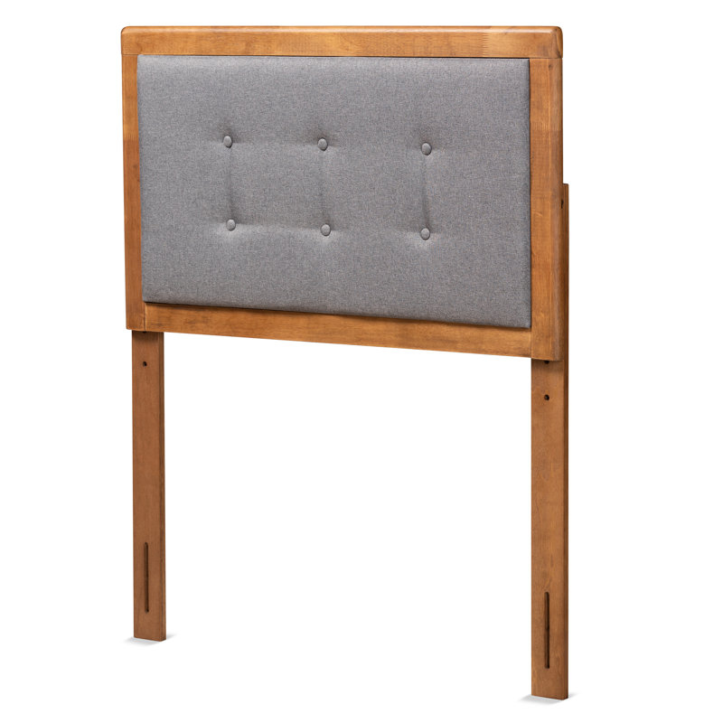 Tête de lit simple tapissier Kintzel, Gris foncé