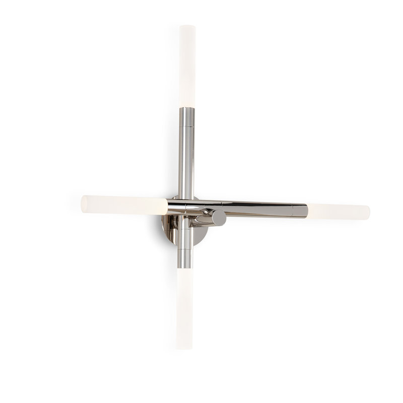 Cass Sconce, Polished Nickel