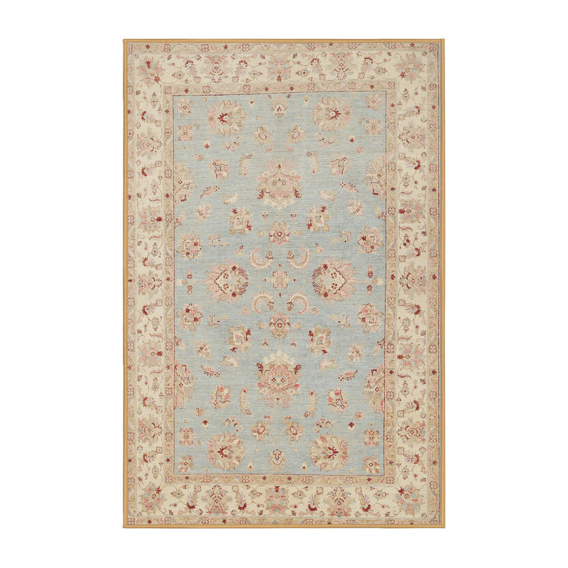 Tapis traditionnel beige / brun, Rectangle 2 pi x 3 pi