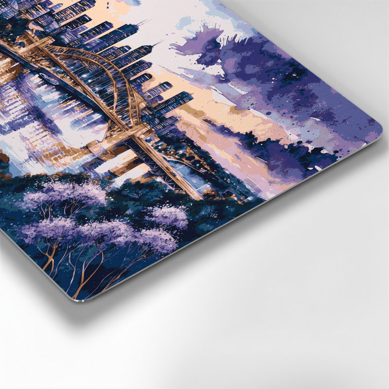 Art mural gris en cités, villes, Brisbane, Australie, H 240 po x l 288 po x P 0,05 po