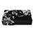 Exquisite Contemporary Stream Form Marble Coffee Table With Flowing Water Form Finish And Wood Veneer Base, Rectangular Black
