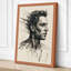 Profile in Motion Modern - Wrapped Canvas-826710627-826710628