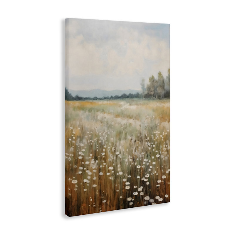 Toile A Field Of Wildflowers, design Creative Studio, H 30 po x l 20 po