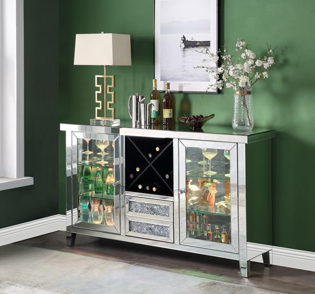 Traci Wine Cabinet W/Led