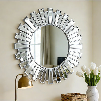 Miroir mural rond 23,6 po Freelon