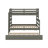 Wood Twin Over Full Bunk Bed With Twin Size Trundle-326614363
