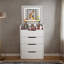 (60CM) Meuble-lavabo 3 en 1 avec miroir Plip