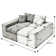 Luxury Turtle Velvet Multifunctional Sofa