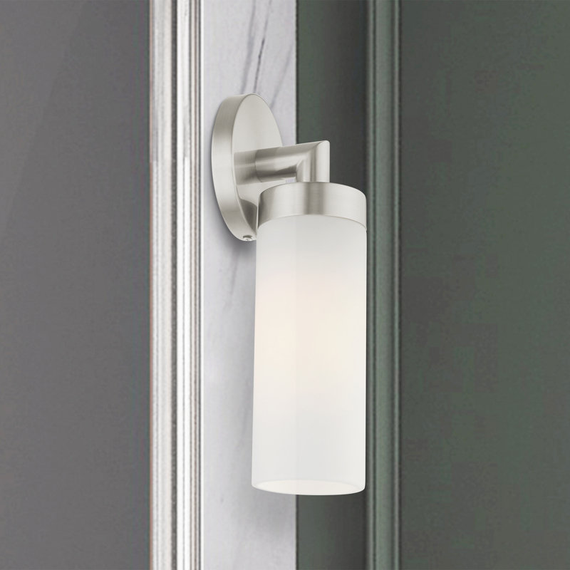 Ainikki Dimmable Bath Sconce, Brushed Nickel
