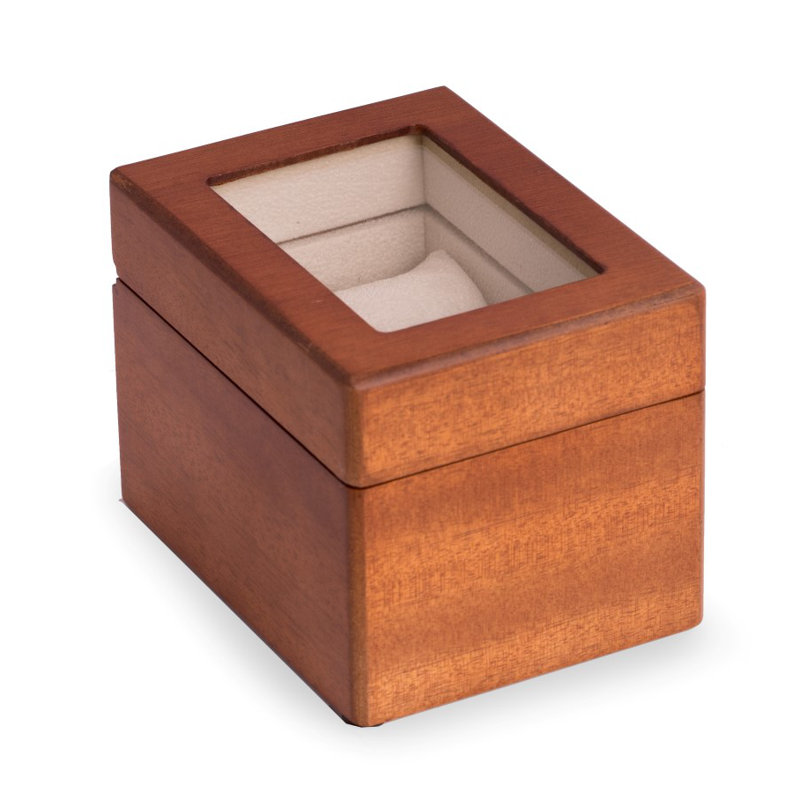 Wood Watch Box +, Cherry