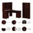 Shelonda 3 Piece Computer Desk Office Set-1567677467