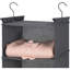 6 Tier Shelf Hanging Closet Organizer, Closet Hanging Shelf With 2 Sturdy Hooks For Storage,2 Pack, Foldable-346928372-346928366