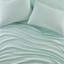 Drap simple 100% polaire 3 pièces Handfeel Cozy Pilling 2 pièces taies d'oreiller plates Lavable à la machine