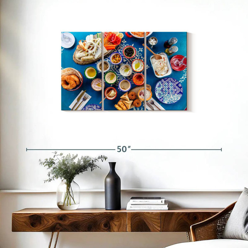 Yarlin Turkish Feast, 20" H x 33" W