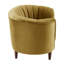 Chaise en velours jaune olive-1556353028