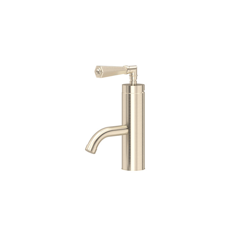 San Giovanni Single Handle Lavatory Faucet, Satin Nickel