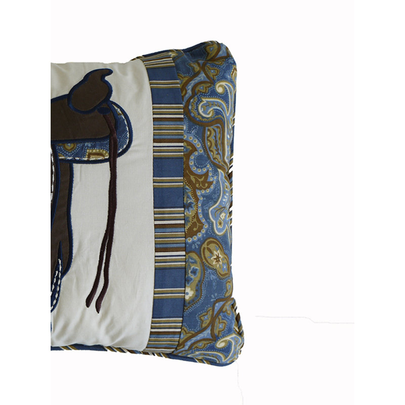 Saddle Quilted Pillow