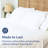400 Thread Count Cotton Flat Sheet – Cooling, Breathable & Soft Top Sheet-103254617-103254615