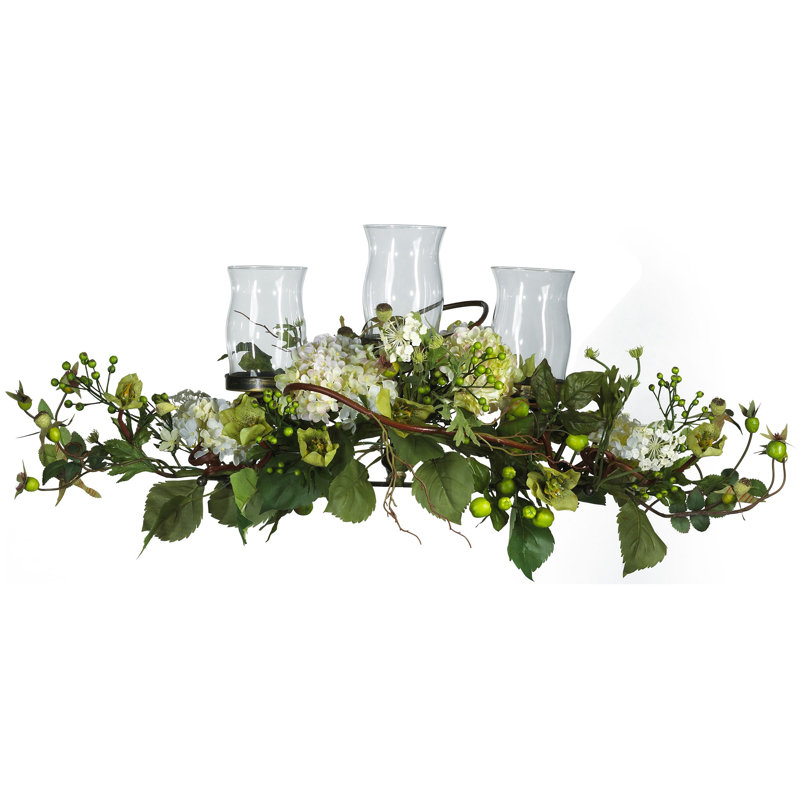 Hydrangea Candelabrum Arrangement