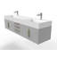 Ensemble de meuble-lavabo mural simple l 72 po Clelie-1160926161-1160926166-1160926167