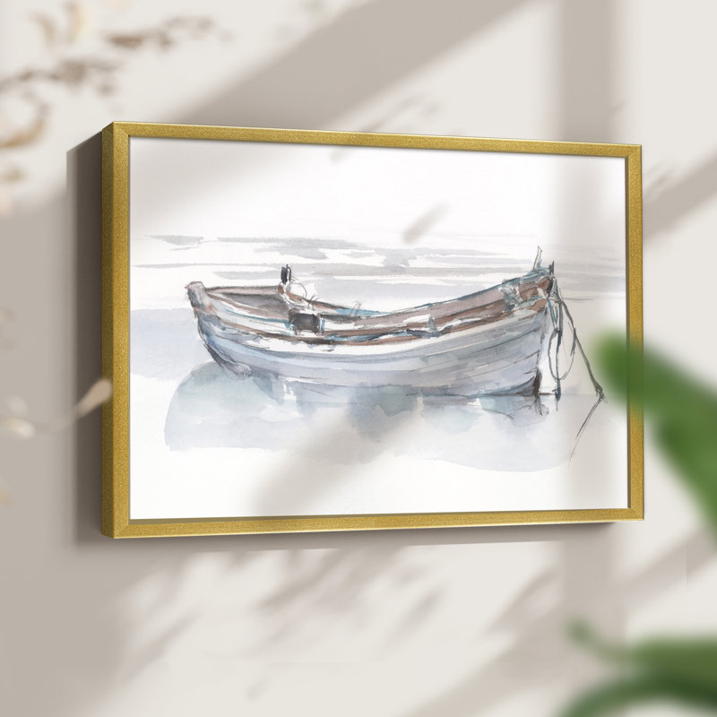 Rolling Fog I -Framed Print - Restickable