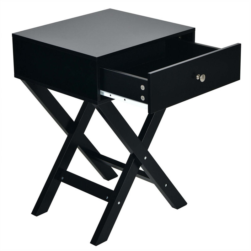 Iowa Park 18'' W Nightstand, Black
