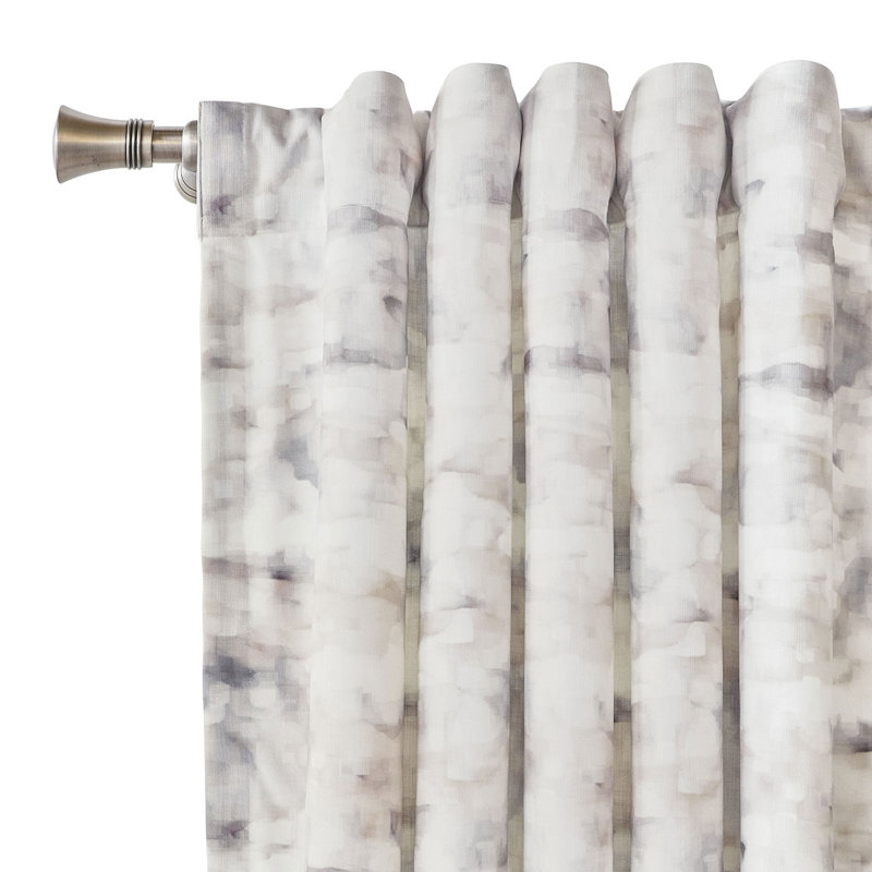 Inez Room Darkening Curtain, 96" W x 108" L