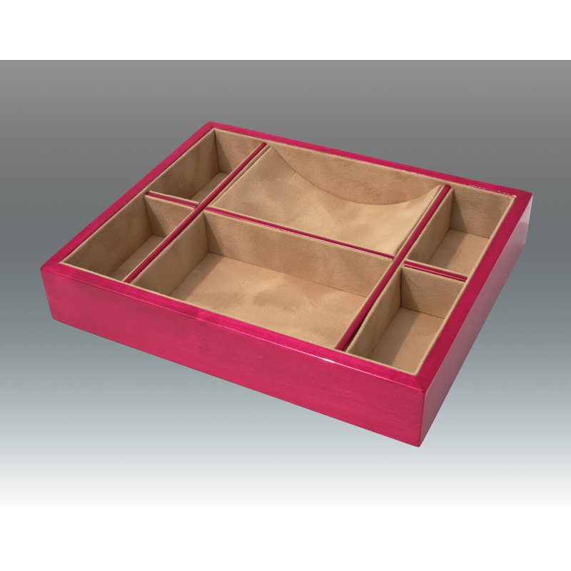 Plateau de table basse Cloverdales, Rose