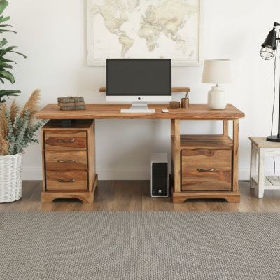 Chaliyah Rectangle Writing Desk by Millwood Pines