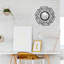 Paynesville Metal Flat Wall Mirror