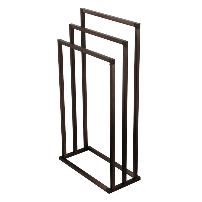 Kingston Brass Edenscape Freestanding 3-Tier Towel Rack, Oil Rubbed Bronze