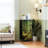 4 Drawer Dresser for Bedroom, Narrow Chest of Drawers, Wooden Top and Study Iron Frame 18"x37.5"-(WxH)