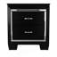 Glamourous Nightstand With 2x Dovetail Drawers, End Table