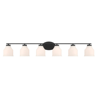 6-Light Modern Dimmable Bathroom Vanity Lights