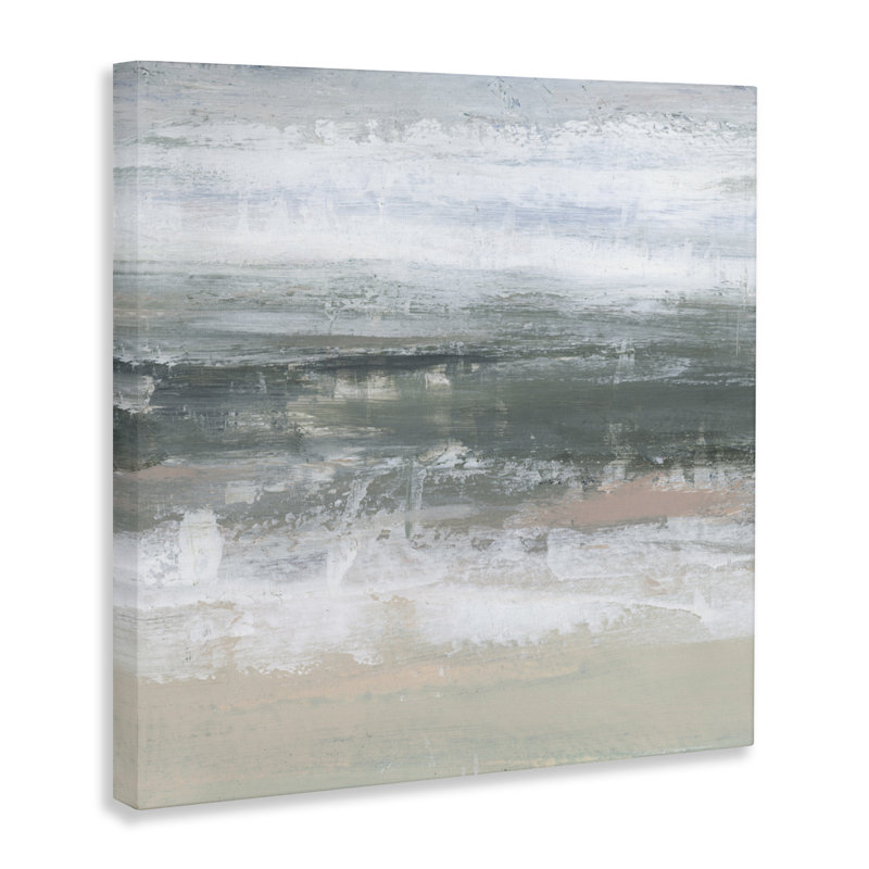 Toile Subdued Pastel Tides, design par Ethan Harper, H 24 po x l 24 po