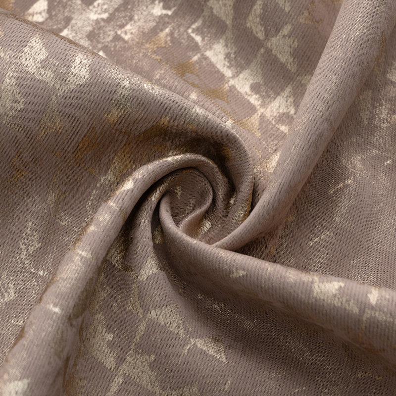 Rideau de fenêtre métallique Hailey, Taupe