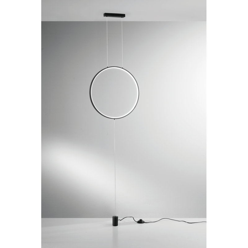 Arpie 400cm LED Column Floor Lamp, Black