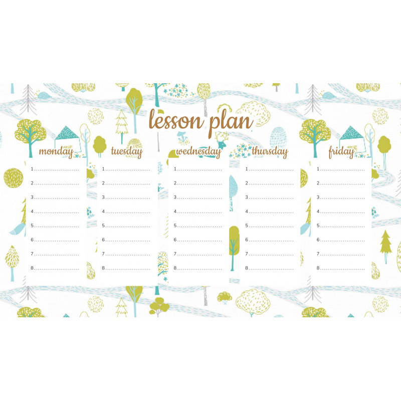 Magnetic Lesson Plan Forest Road