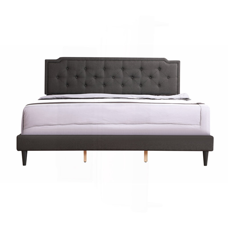 Stylish Black Full Bed With Versatile Design
