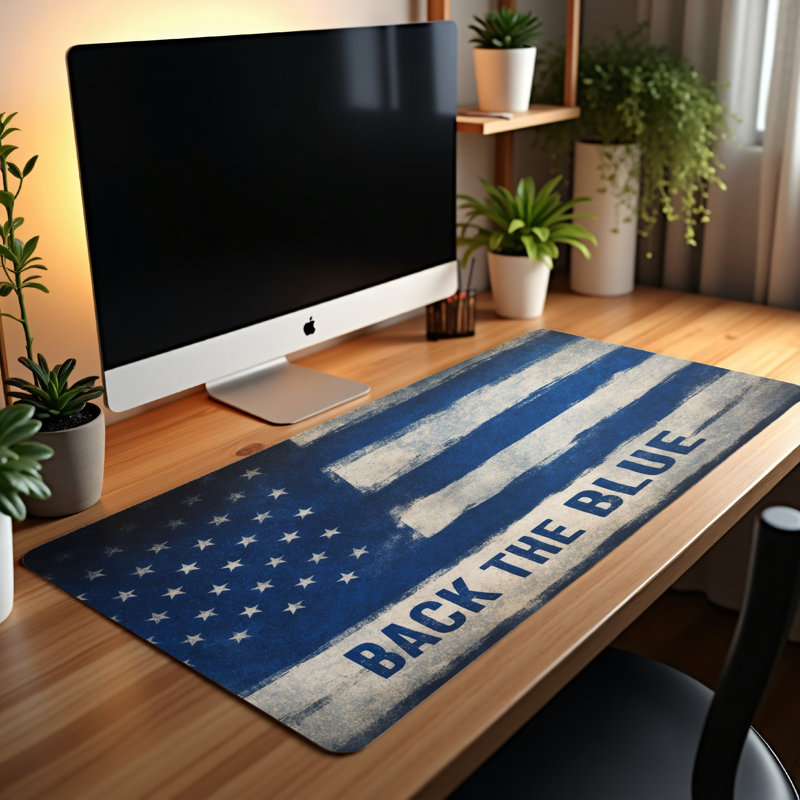 Polyester Desk Pad, 23.6x13.8