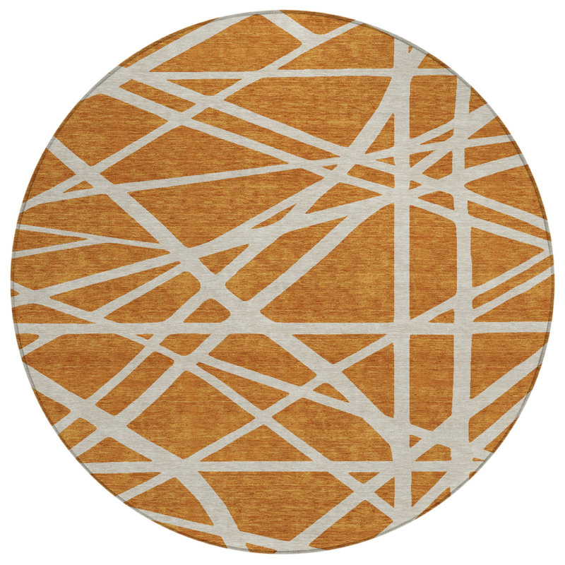 Tapis rond 8 po