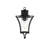 Belgrade Outdoor Wall sconce in Black-1355592051