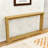 Modern Wooden Side Table with Wave Design – Narrow Hallway Table-1248852185