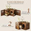 Enceinte de litière en bois manufacturé Fayiz-368762358