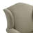 Duward Light Camel Linen Upholstered Wingback Accent Chair with Rolled Arm and Solid Wood Leg-1435105082