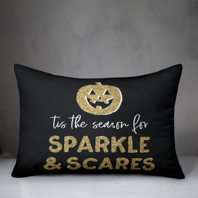  Sparkle and Scares Rectangular Pillow Cover & Insert
