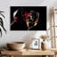 «Red and White Wine Glasses», reproduction sur toile-1724234668
